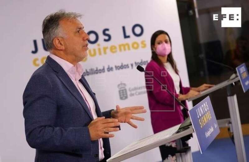 El presidente de Canarias, Ángel Víctor Torres (Foto TA)